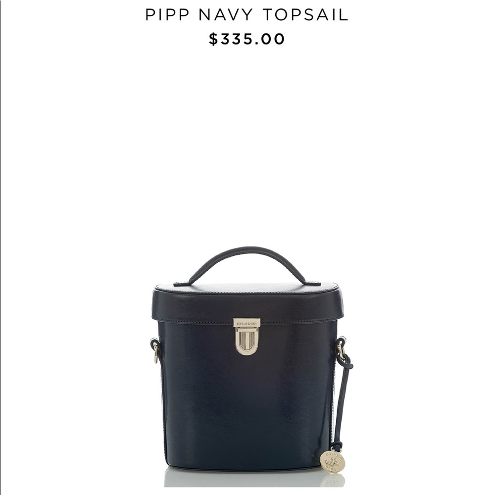 NWOT Brahmin Pipp Navy Topsail Crossbody Bag